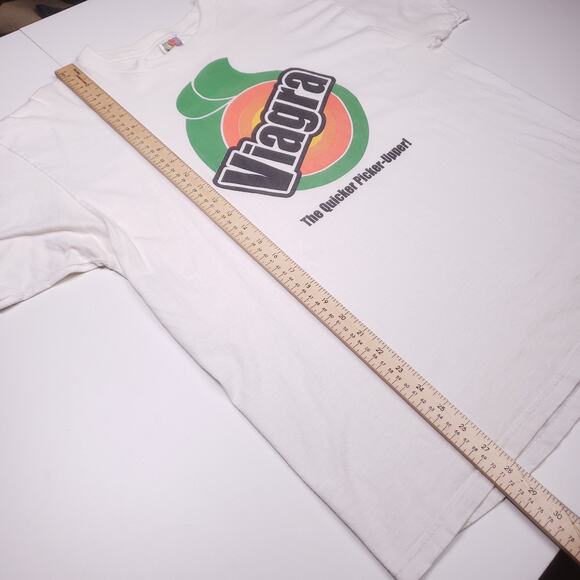 Vintage 90s Viagr.a Tide tee - Picture 6 of 7